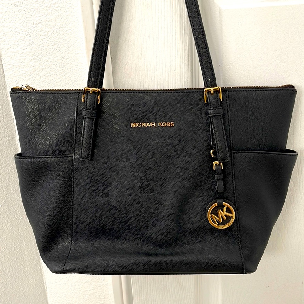 Michael Kors black shoulder bag